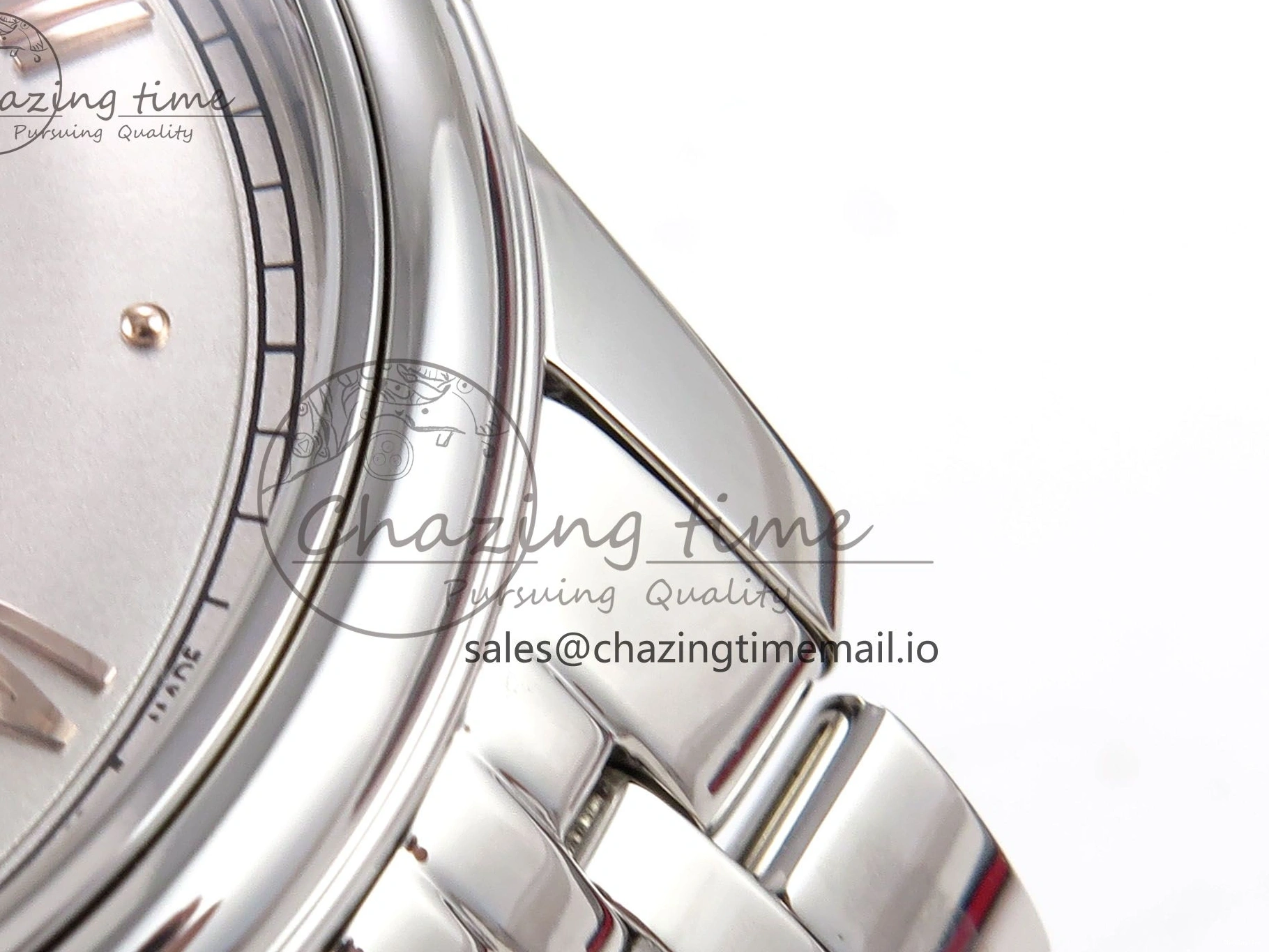 0104 De Ville Prestige SS VSF 1:1 Best Edition Gray Dial on SS Bracelet A OdorResistant 7702